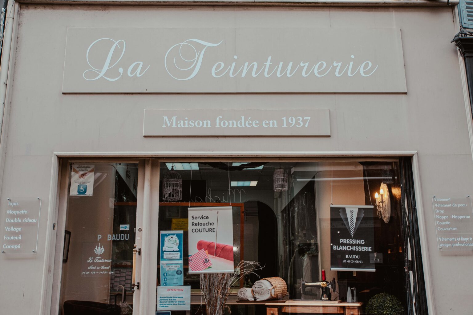 Façade de La Teinturerie à Niort